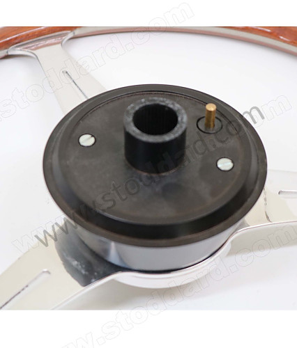 STRWHLLATE - Classico Wood Steering Wheel For 356B, 356C And Early 911 912 Up To 1973 for Porsche 