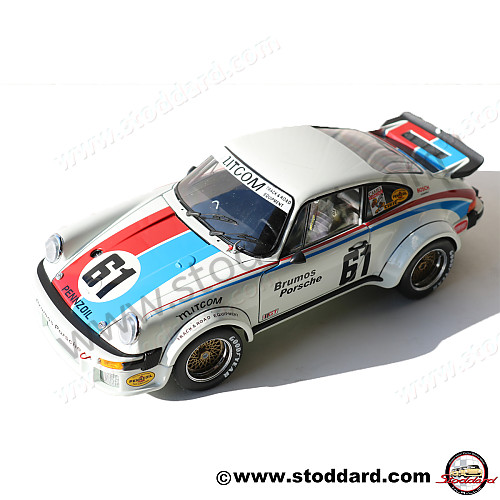 SUNSCH3800 - Schuco 1:18 Scale Model Porsche 934 Rsr Brumos #61 for Porsche 