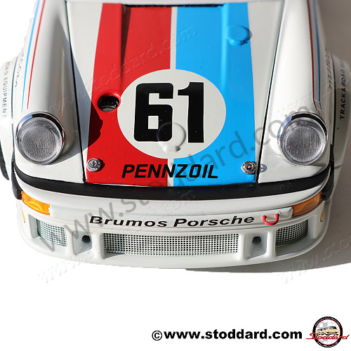 SUNSCH3800 - Schuco 1:18 Scale Model Porsche 934 Rsr Brumos #61 for Porsche 