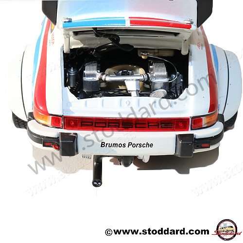 SUNSCH3800 - Schuco 1:18 Scale Model Porsche 934 Rsr Brumos #61 for Porsche 