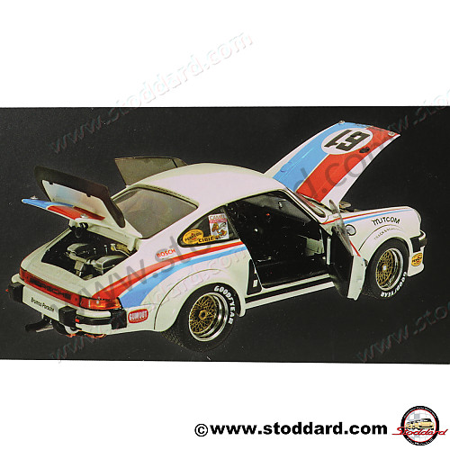 SUNSCH3800 - Schuco 1:18 Scale Model Porsche 934 Rsr Brumos #61 for Porsche 