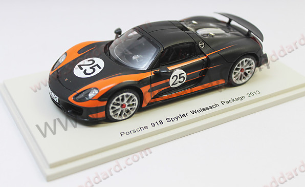 SUNSPK199 - Spark Scale Model 1:43 Porsche 918 Weissach for Porsche 