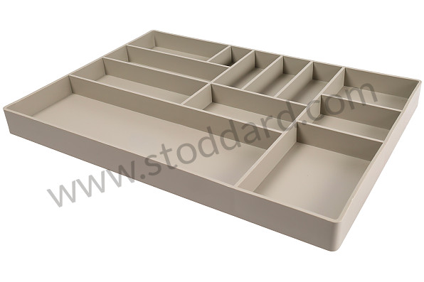 T52TRAYG - Toolbox tray Porsche light grey for Porsche 