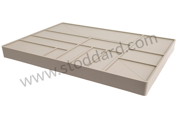 T52TRAYG - Toolbox tray Porsche light grey for Porsche 
