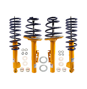 Koni sports kit ( shock absorber x 4 + spring x 4) for Porsche 996 &bull; 1998 &bull; 996 Carrera 2 &bull; Coupe &bull; Manual Gearbox, 6 Speed