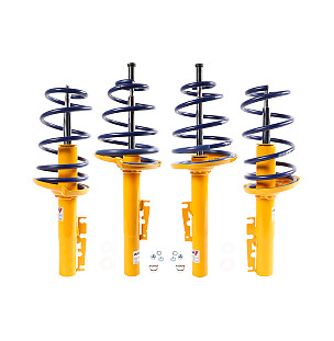 Koni sports kit ( shock absorber x 4 + spring x 4) for Porsche Boxster 986 97-04 &bull; 2000 &bull; Boxster 2.7 &bull; Cabrio &bull; Manual Gearbox, 5 Speed