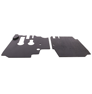 Wood floor for pedal assembly for Porsche 356C &bull; 1963 &bull; 1600 C (616/15) &bull; Cabrio C &bull; Manual Gearbox, 4 Speed