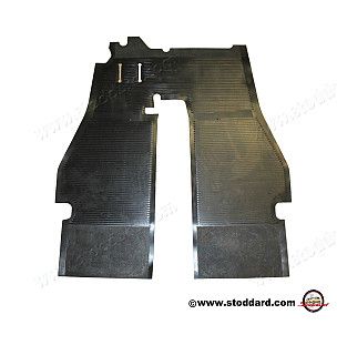 Rubber mat for passenger compartment and front boot for Porsche 356B T6 &bull; 1961 &bull; 1600 (616/1 T6) &bull; Roadster B T6 &bull; Manual Gearbox, 4 Speed