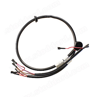 Wiring harness for Porsche 911 74-77 + 912E &bull; 1974 &bull; Carrera 2.7 Us &bull; Coupe &bull; Manual Gearbox, 4 Speed