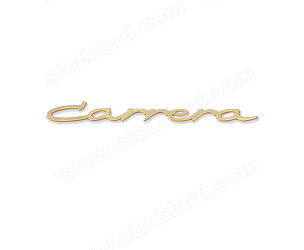 Carrera Emblem, Gold, 356 Carrera, Large, 250mm (9 7/8")  (64455932500)