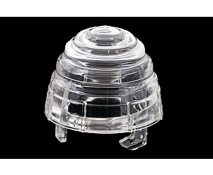 Plastic Clear Front Turn Signal Lens For 356B And 356C  (NLA63141101)