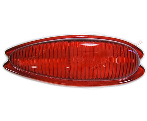 Teardrop Taillight Lens, Red, Right,  With Oe Markings 356A, 356B, 356C.  (64463142200)