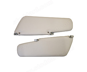 Cross Pattern Sun Visors, Set Of Two, For 356B T6 And 356C Coupe Models  (NLA73130106)