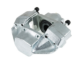 New Brake Caliper, Left Front, Fits 914 Late with Dual Bleeders  (91435142500SIC)