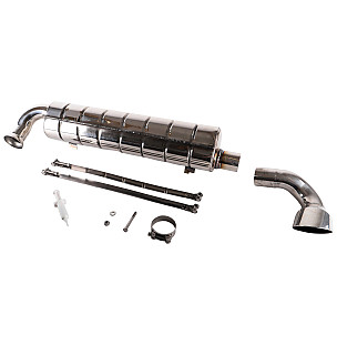 Rear exhaust for Porsche 964 &bull; 1989 &bull; 964 Carrera 4 &bull; Coupe &bull; Manual Gearbox, 5 Speed