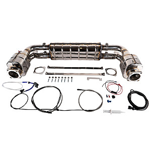 Rear exhaust for Porsche 997 Turbo 07-09 &bull; 2007 &bull; 997 Turbo &bull; Coupe &bull; Manual Gearbox, 6 Speed