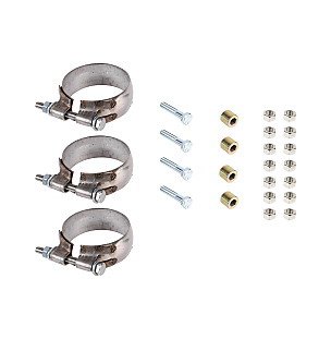Exhaust gaskets + fastenings for Porsche 964 &bull; 1989 &bull; 964 Carrera 4 &bull; Coupe &bull; Manual Gearbox, 5 Speed