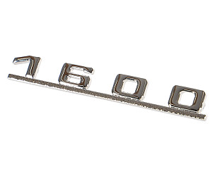 Badge 1600 Silver Plated  (64455931200)