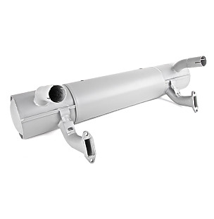 Silencer for Porsche 356A &bull; 1957 &bull; 1600 S (616/2 T2) &bull; Cabrio A T2 &bull; Manual Gearbox, 4 Speed