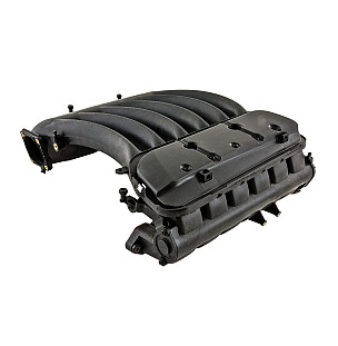 Inlet / inlet butterfly valve / manifold / inlet casing / inlet sleeve for Porsche Cayenne 955 03-06 &bull; 2003 &bull; Cayenne V6 &bull; Manual Gearbox, 6 Speed