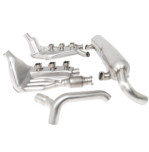 Complete exhaust kit (version with heat exchangers) for Porsche 911 84-86 &bull; 1984 &bull; 3.2 &bull; Coupe &bull; Manual Gearbox, 5 Speed
