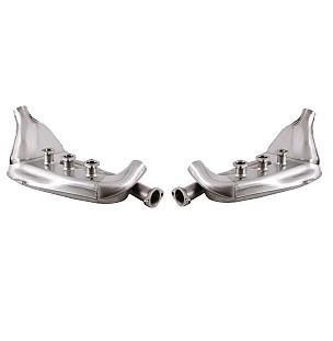 Complete exhaust kit (version with heat exchangers) for Porsche 911 70-73 &bull; 1972 &bull; 2.4E &bull; Coupe &bull; Manual Gearbox, 4 Speed
