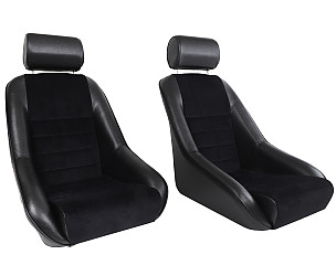 CLASSIC BUCKET TYPE SPORT SEAT KIT + HEADREST  (99A001084940)