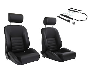 CLASSIC SPORT SEAT KIT + HEADREST + FIXINGS  (99A001091026)