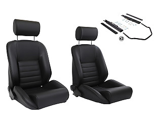 CLASSIC SPORT SEAT KIT + HEADREST + FIXINGS  (99A001091048)