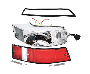 RIGHT TAIL LIGHT HOUSING WITH GLASS 911 74-89 USA  (99A001092484)