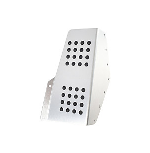 Aluminium footrest for Porsche 944 85-88 &bull; 1987 &bull; 944 S &bull; Coupe &bull; Manual Gearbox, 5 Speed