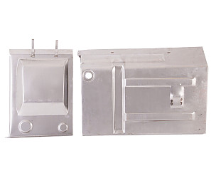Battery Box Rear Partition Repair Set, 2 Pieces, For 356C  (64450103206)