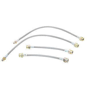 Aviation hose kit for Porsche 944 85-88 &bull; 1987 &bull; 944 S &bull; Coupe &bull; Manual Gearbox, 5 Speed