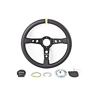 Steering wheel and steering column for Porsche 924 80-85 &bull; 1980 &bull; 924 Turbo &bull; Coupe &bull; Manual Gearbox, 5 Speed
