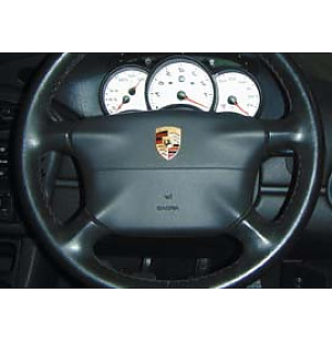 Steering wheel insignia for Porsche 996 Gt3 / Gt3-1 &bull; 2000 &bull; 996 Gt3 &bull; Coupe &bull; Manual Gearbox, 6 Speed