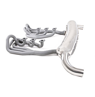 Complete exhaust kit (version with steel spaghettis) for Porsche 911 74-77 + 912E &bull; 1974 &bull; 2.7 &bull; Coupe &bull; Automatic Gearbox