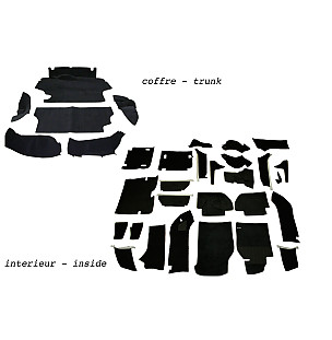 Carpet for Porsche 944 85-88 &bull; 1987 &bull; 944 S &bull; Coupe &bull; Manual Gearbox, 5 Speed
