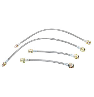 Aviation hose kit for Porsche 924 80-85 &bull; 1980 &bull; 924 2.0 &bull; Coupe &bull; Manual Gearbox, 5 Speed