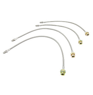 Aviation hose kit for Porsche 356A &bull; 1955 &bull; 1300 (506/2) &bull; Cabrio A T1 &bull; Manual Gearbox, 4 Speed