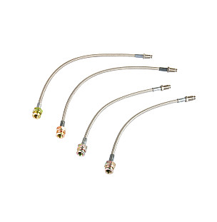 Aviation hose kit for Porsche 356B T6 &bull; 1961 &bull; 1600 (616/1 T6) &bull; Cabrio B T6 &bull; Manual Gearbox, 4 Speed