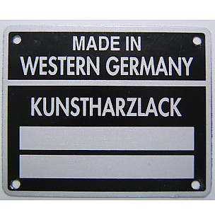 Self-adhesive bodywork trim for Porsche 912 &bull; 1966 &bull; 912 1.6 &bull; Coupe &bull; Manual Gearbox, 4 Speed