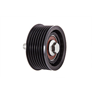 Service belt pulley for Porsche Cayenne 957 07-10 &bull; 2009 &bull; Cayenne V6 &bull; Manual Gearbox, 6 Speed
