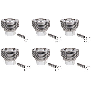 Cylinder pistons / rings for Porsche 911 65-69 &bull; 1969 &bull; 2.0E &bull; Coupe &bull; Automatic Gearbox
