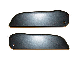 Black Rocker End Caps For Turbo And Turbo Look Fenders, Original  (PCG55994104)