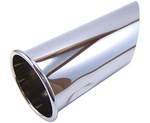 Exhaust Tip Chrome Original Porsche Part, 911, 1965-73 And 914-6  (90111124501)