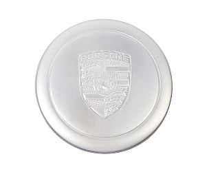 Silver 3-clip Wheel Hub Center Cap For 911 912 With Fuchs Or Ats Alloy Wheels  (90136103200)