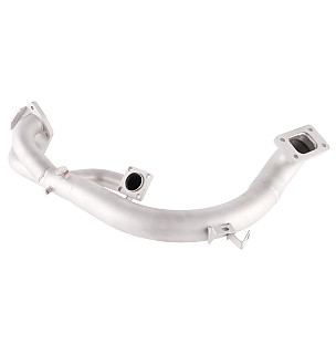 Left side exhaust pipe for Porsche 911 Turbo + 965 &bull; 1975 &bull; 3.0 Turbo &bull; Coupe &bull; Manual Gearbox, 4 Speed