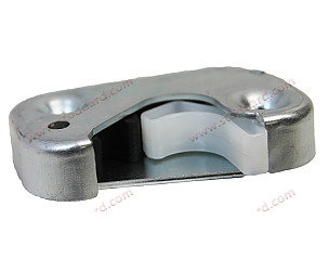 Door Striker Plate, Left, 911 912 1965-1967 Up To Chassis Number 0305100.  (90153170121)