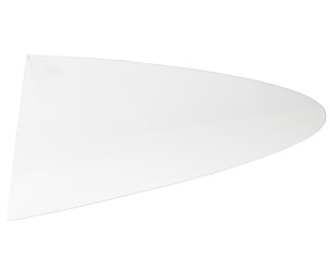 Pop Out Rear Quarter Window 911/ 912/ 930 1965-77 - Left - Clear  (90154310120)
