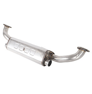 Rear exhaust for Porsche 997 09-12 &bull; 2009 &bull; 997 C2 &bull; Coupe &bull; Manual Gearbox, 6 Speed